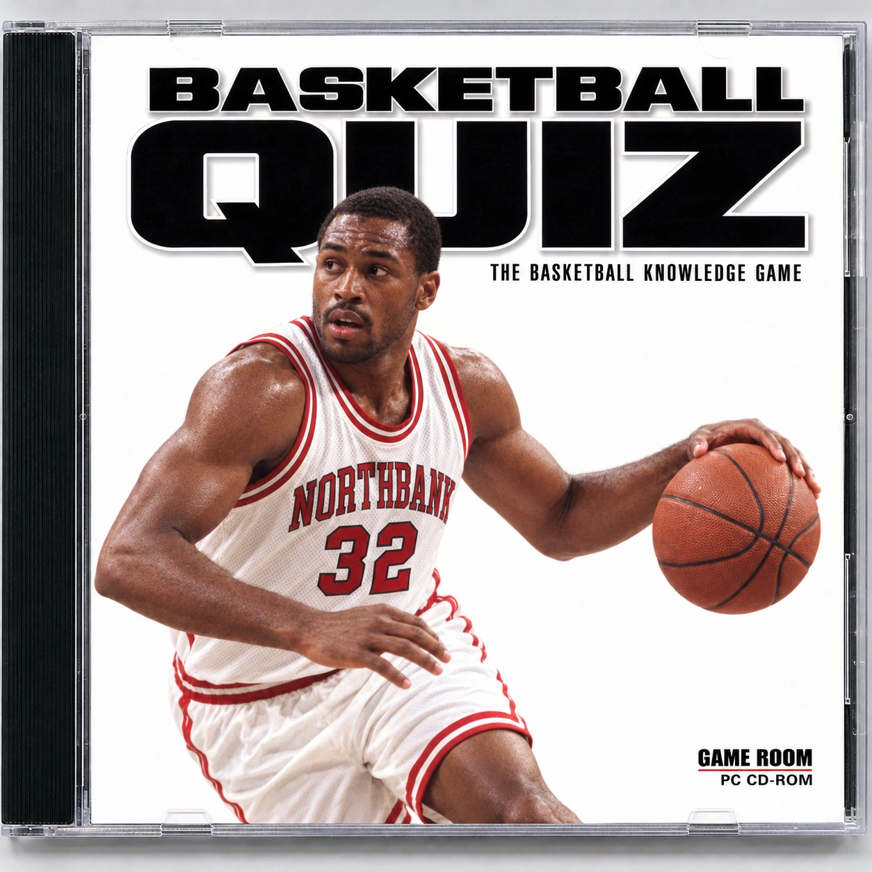 Basketball Quiz retro CD game cover