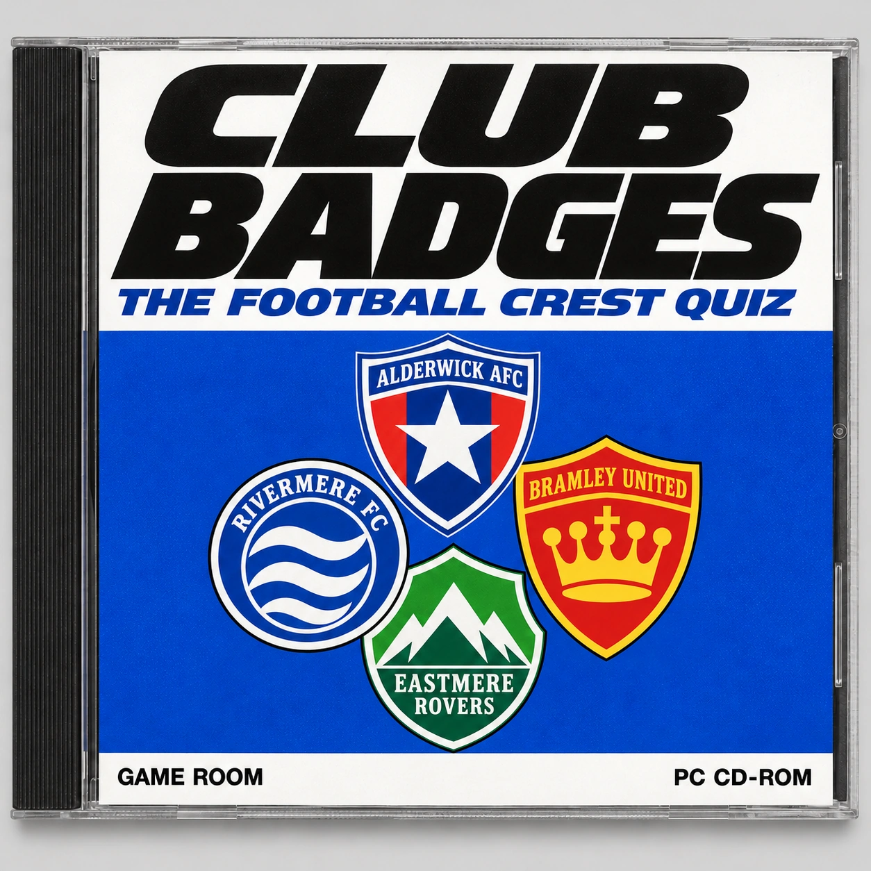 Club Badges retro CD game cover