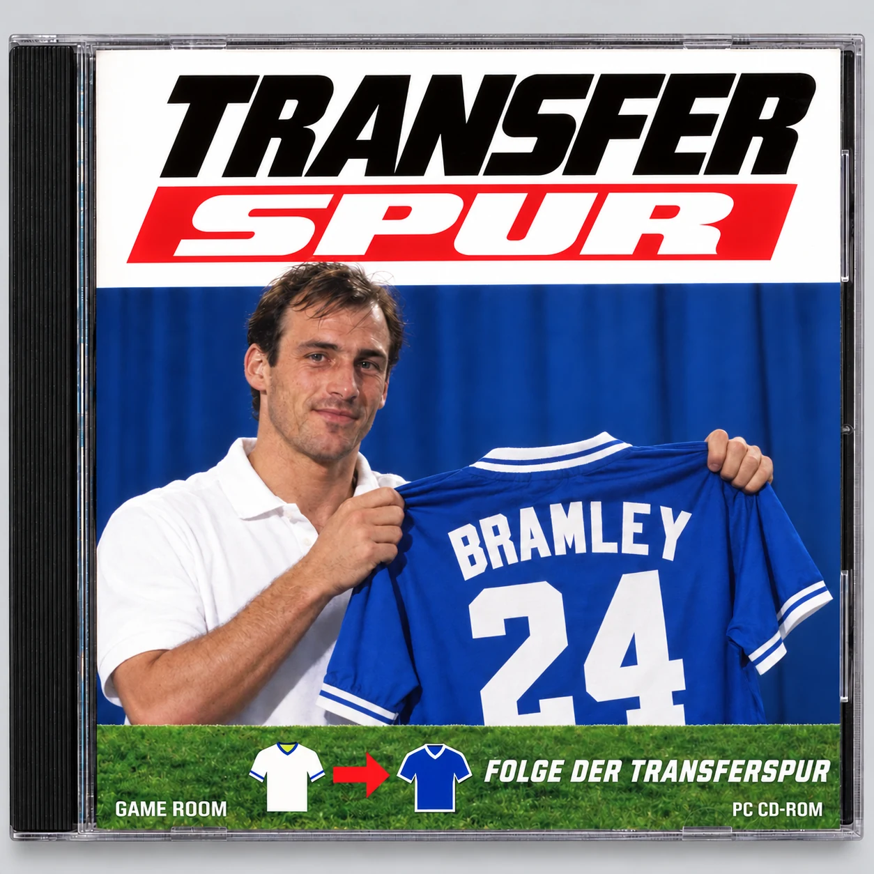 Retro-CD-Cover von Transferspur