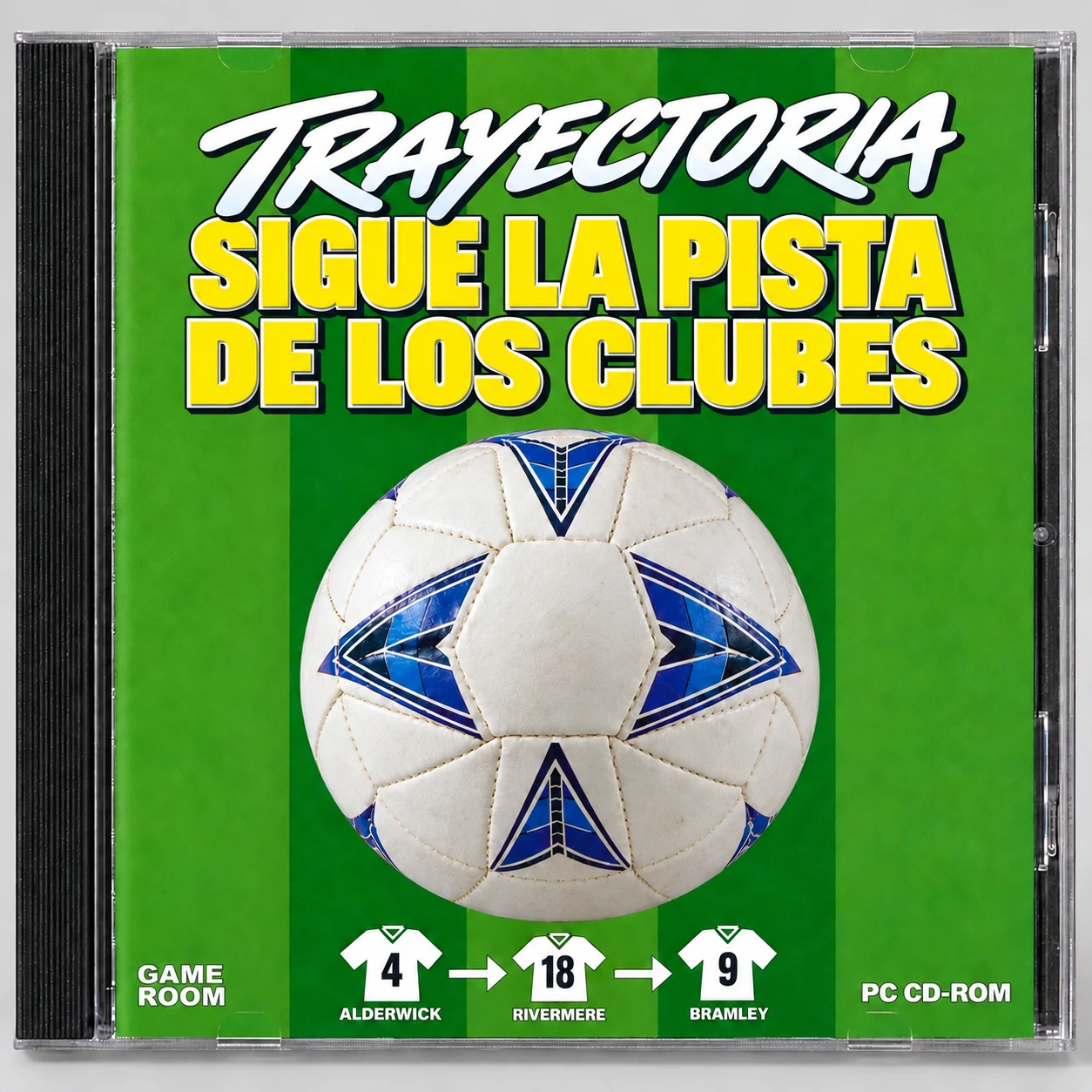 Carátula retro en CD de Trayectoria