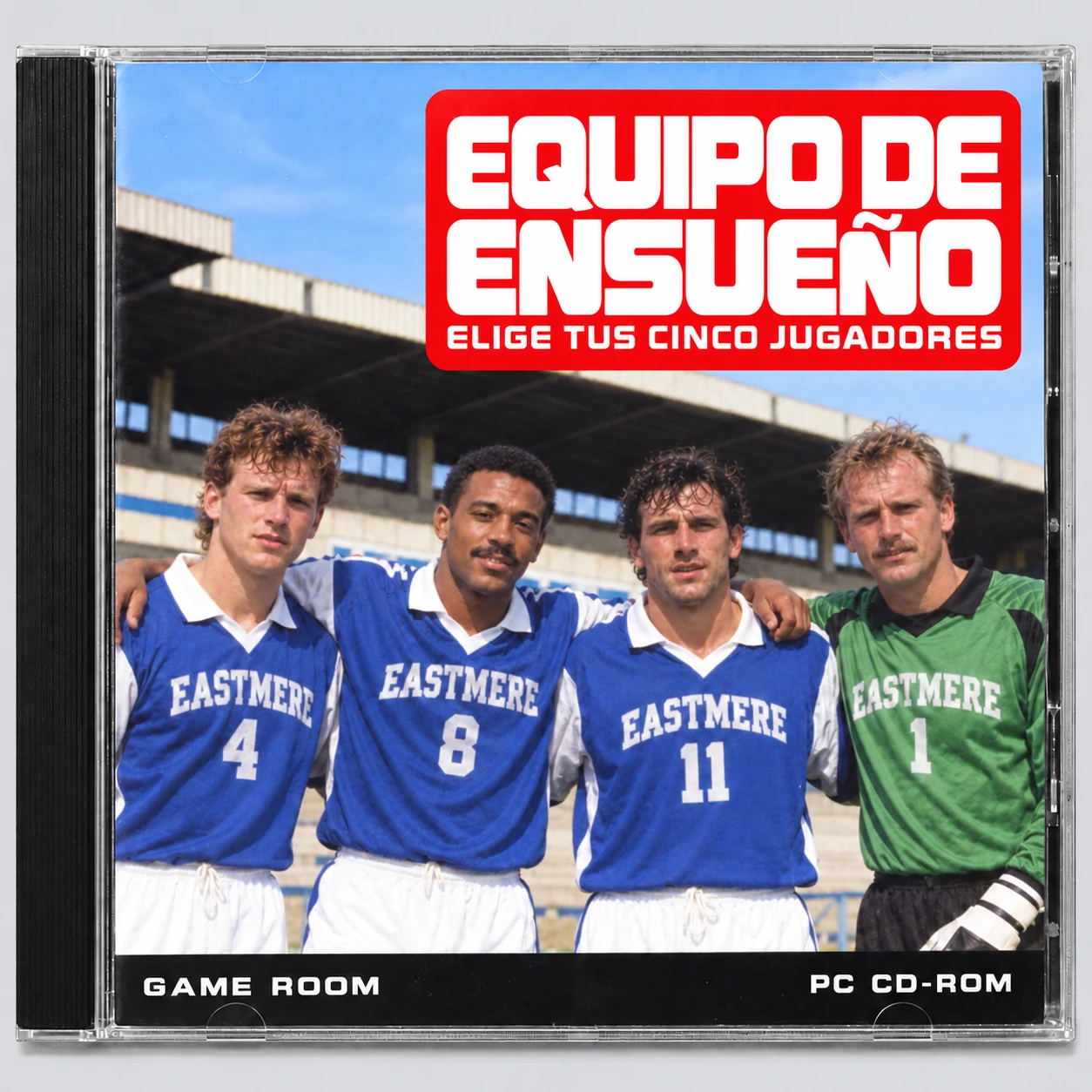 Carátula retro en CD de Equipo de ensueño