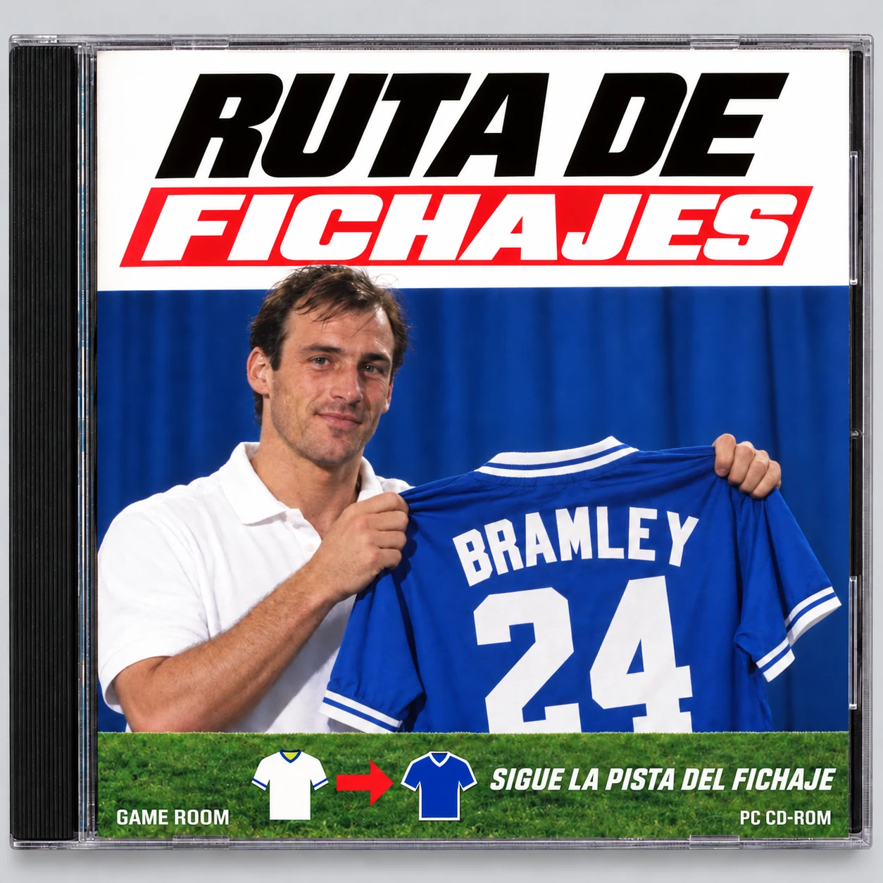 Carátula retro en CD de Ruta de fichajes