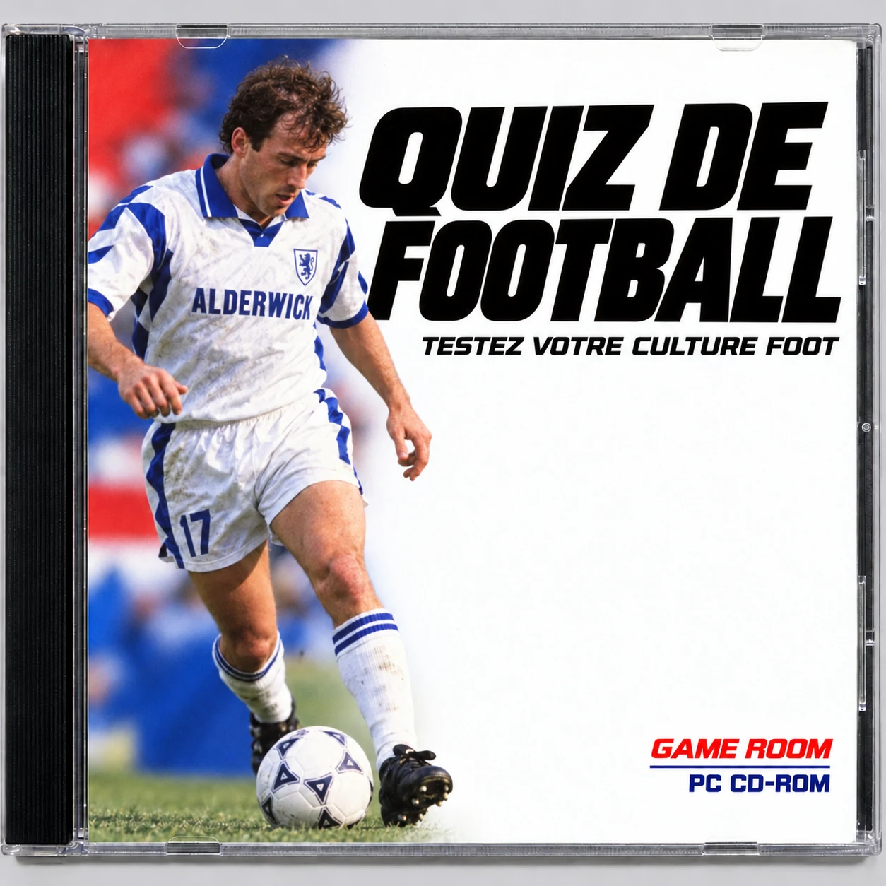 Jaquette du Quiz de football dans la collection de CD Game Room