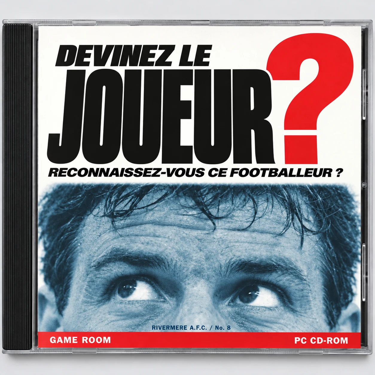 Jaquette rétro de CD de Devinez le joueur