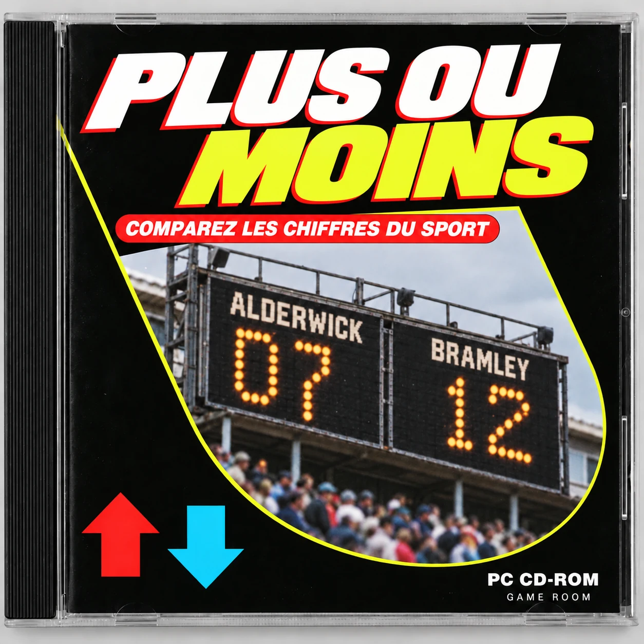 Jaquette rétro de CD de Plus ou moins