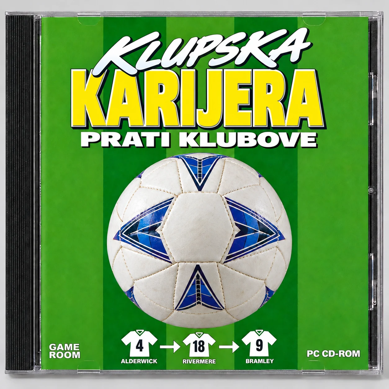 Retro CD naslovnica igre Klupska karijera