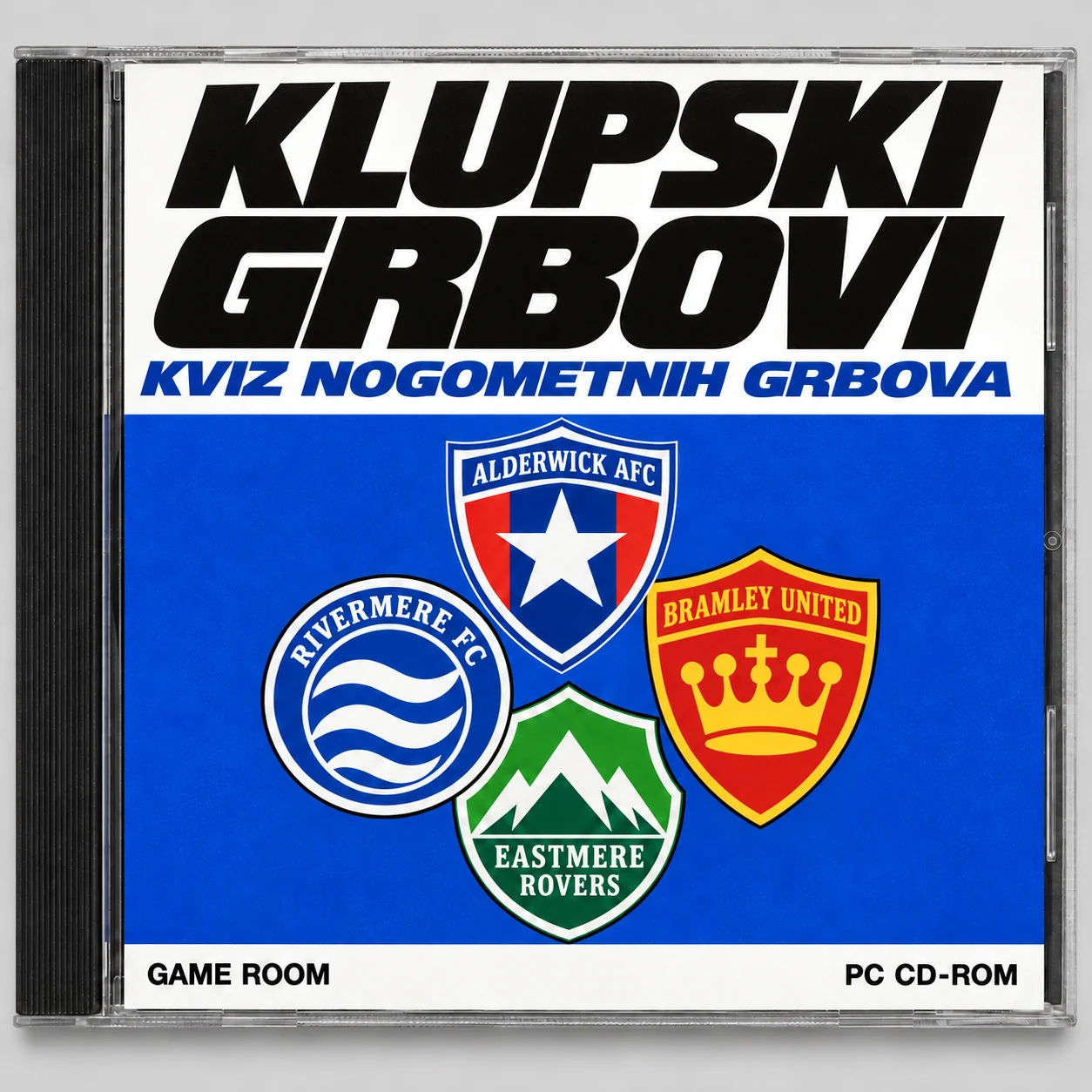 Retro CD naslovnica igre Klupski grbovi