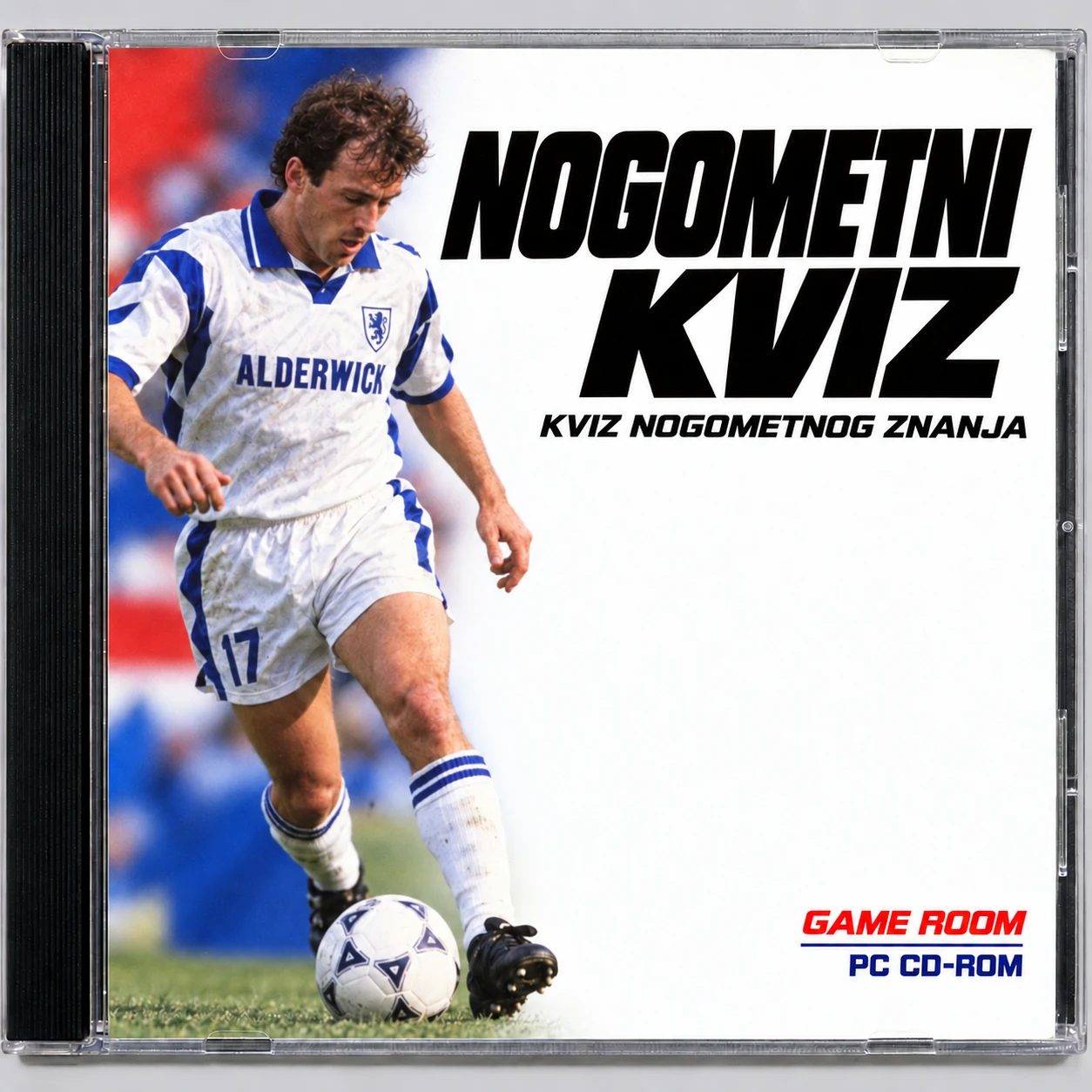 Naslovnica Nogometnog kviza u CD zbirci Game Room