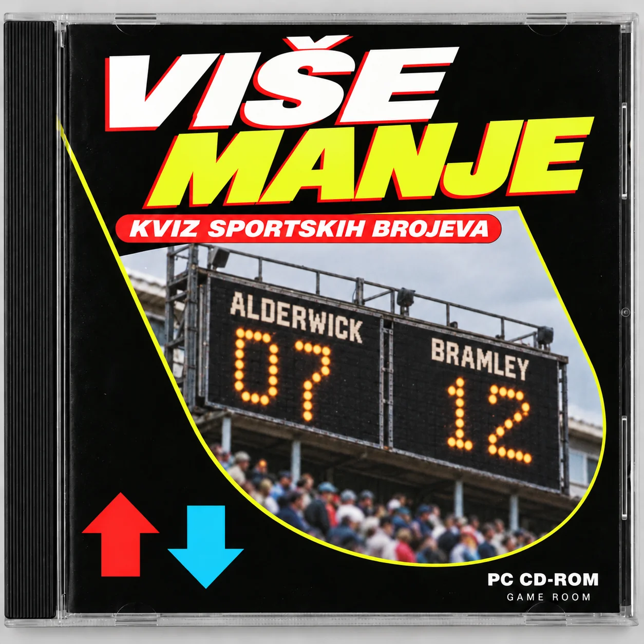 Retro omot CD igre Više / Manje