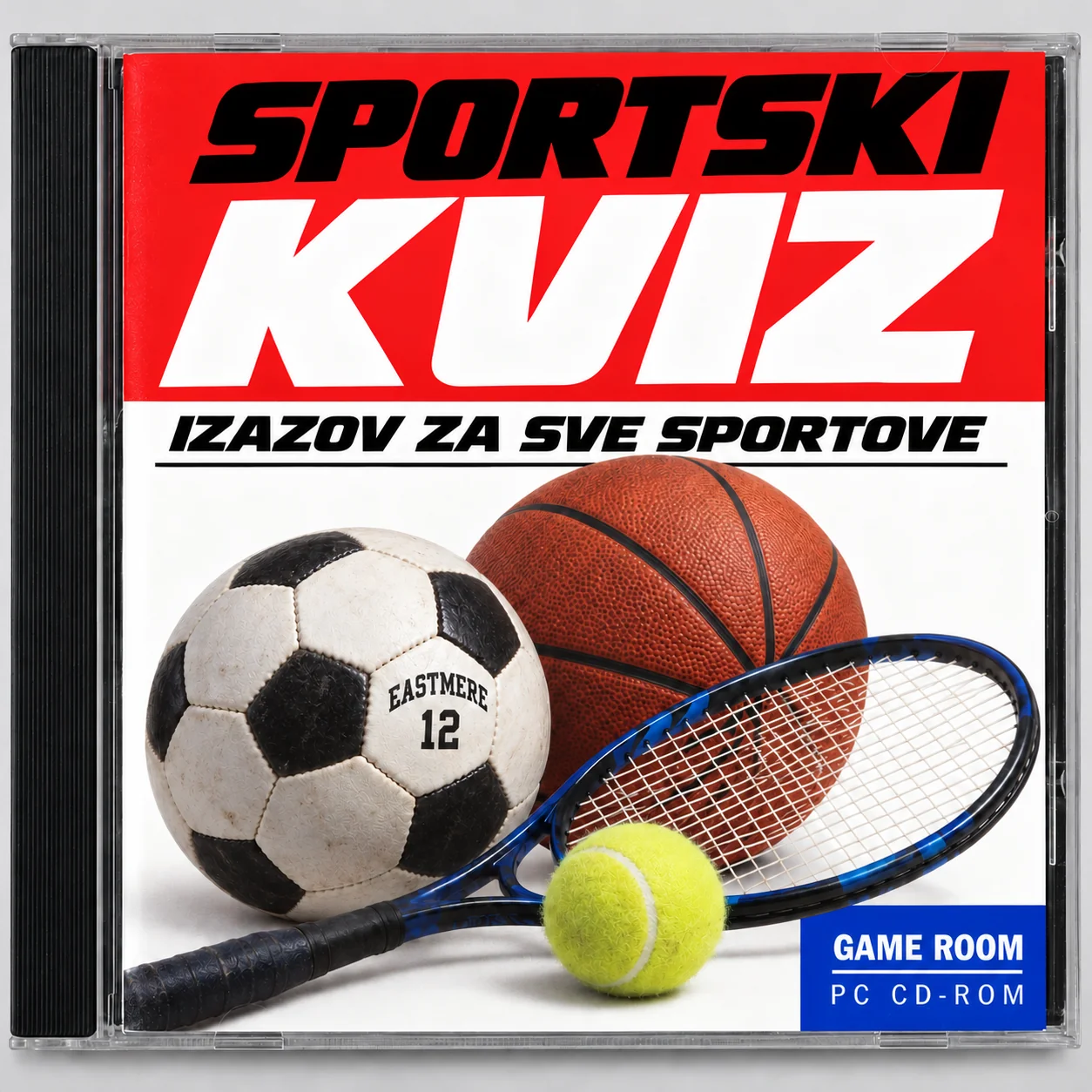 Retro omot CD igre Sportski kviz