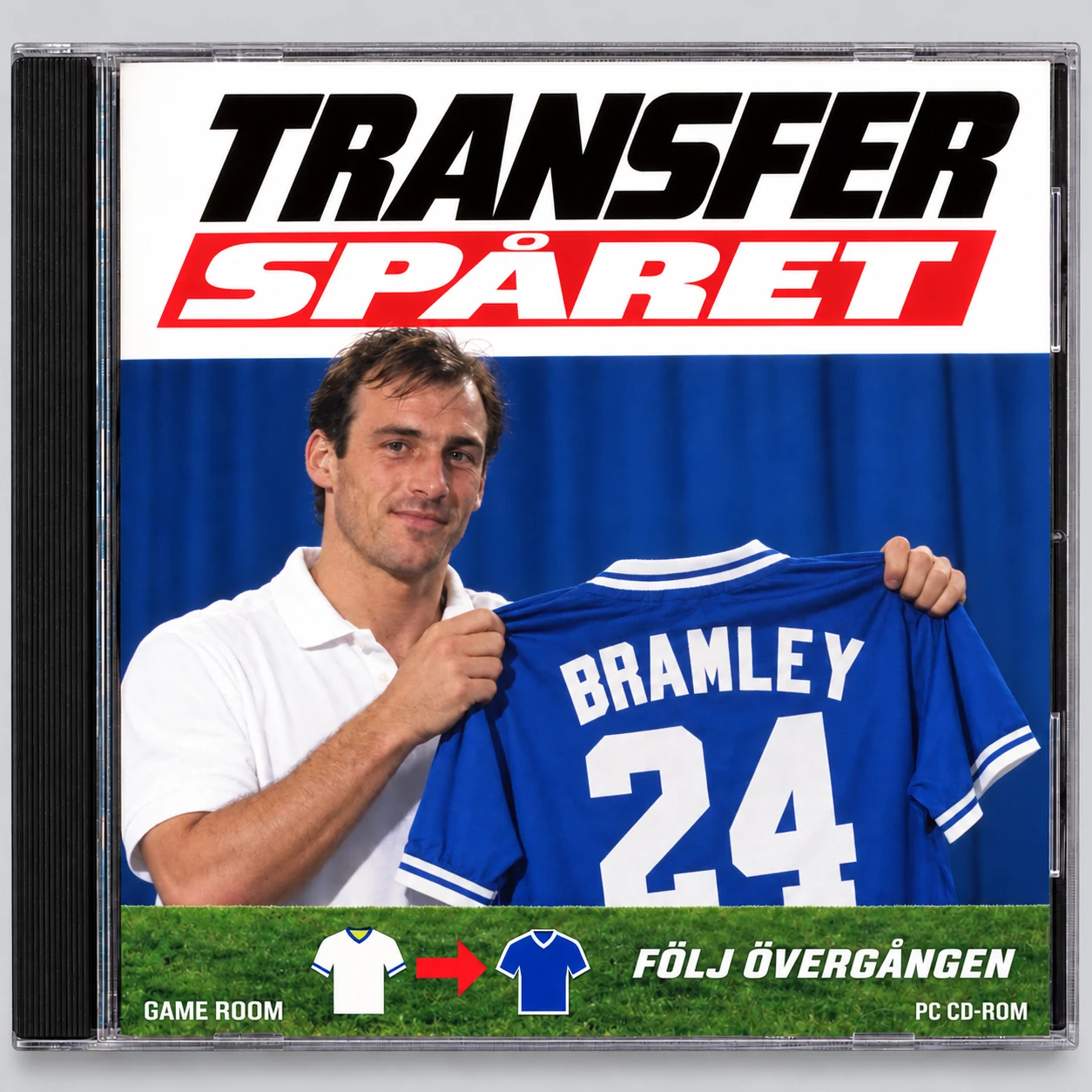 Retroinspirerat CD-omslag till Transferspåret