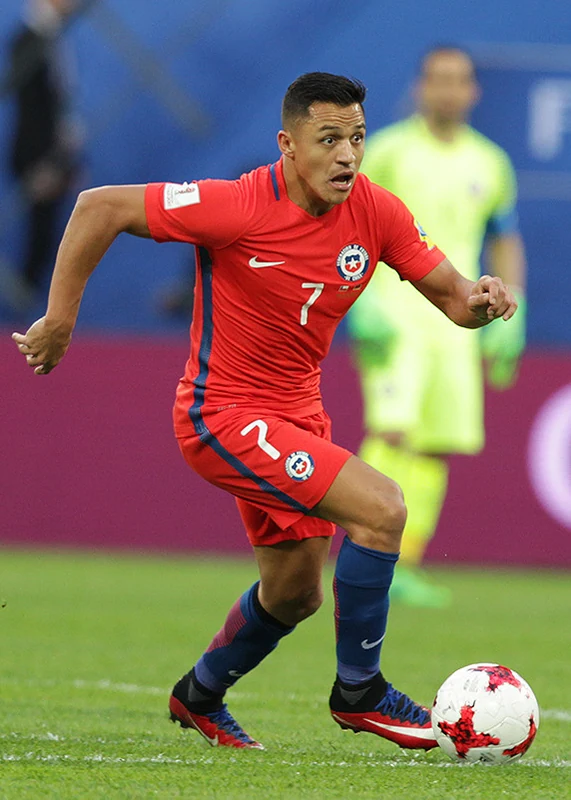 Portrait of Alexis Sánchez