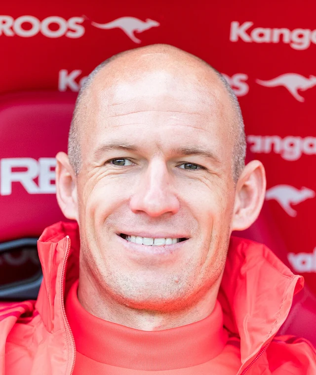 Portrait of Arjen Robben