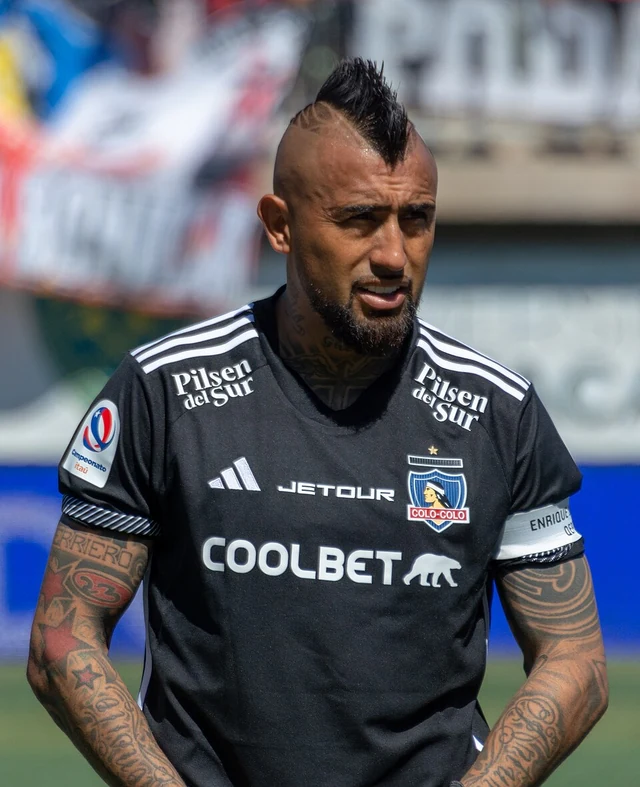 Portrait of Arturo Vidal