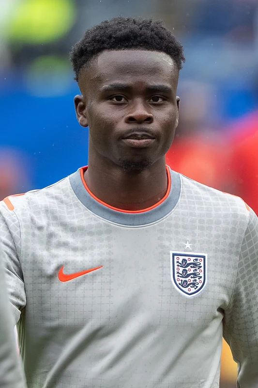 Portrait of Bukayo Saka