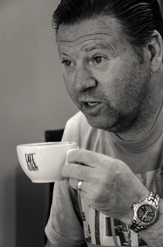 Portrait of Chris Waddle