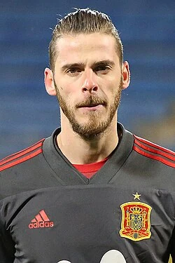 Portrait of David de Gea