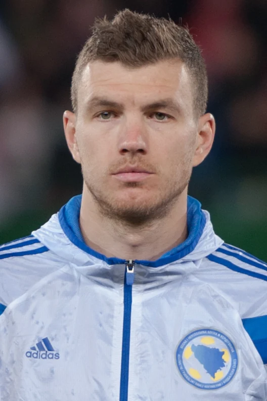 Portrait of Edin Džeko