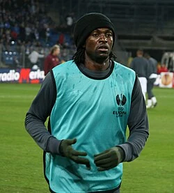 Portrait of Emmanuel Adebayor