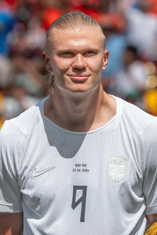 Portrait of Erling Haaland