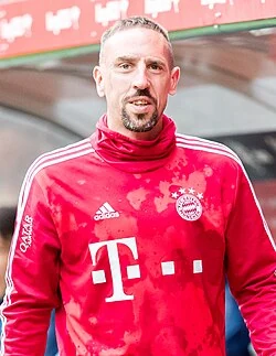 Portrait of Franck Ribéry