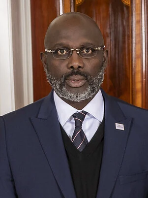 Portrait of George Weah