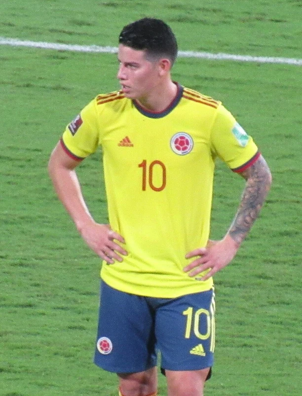 Portrait of James Rodríguez