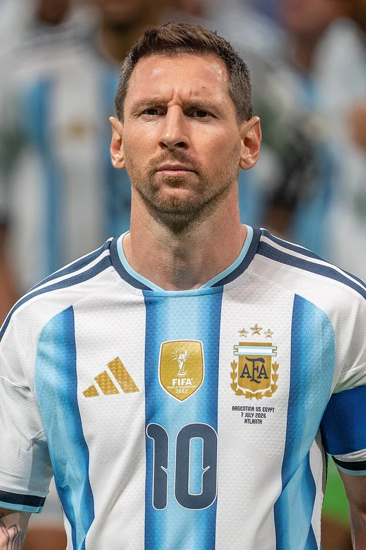 Portrait of Lionel Messi