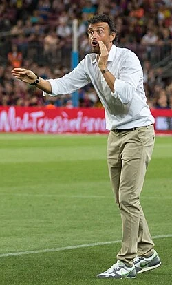 Portrait of Luis Enrique