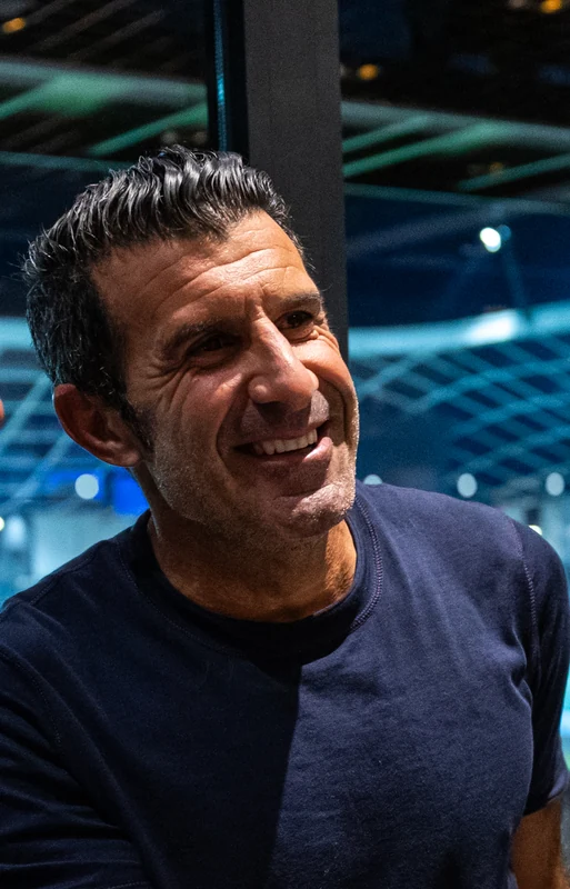 Portrait of Luís Figo