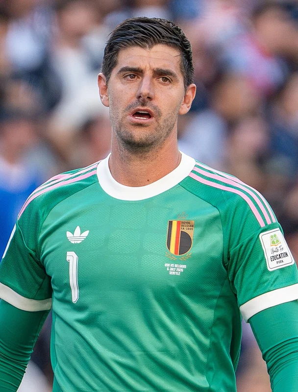 Portrait of Thibaut Courtois